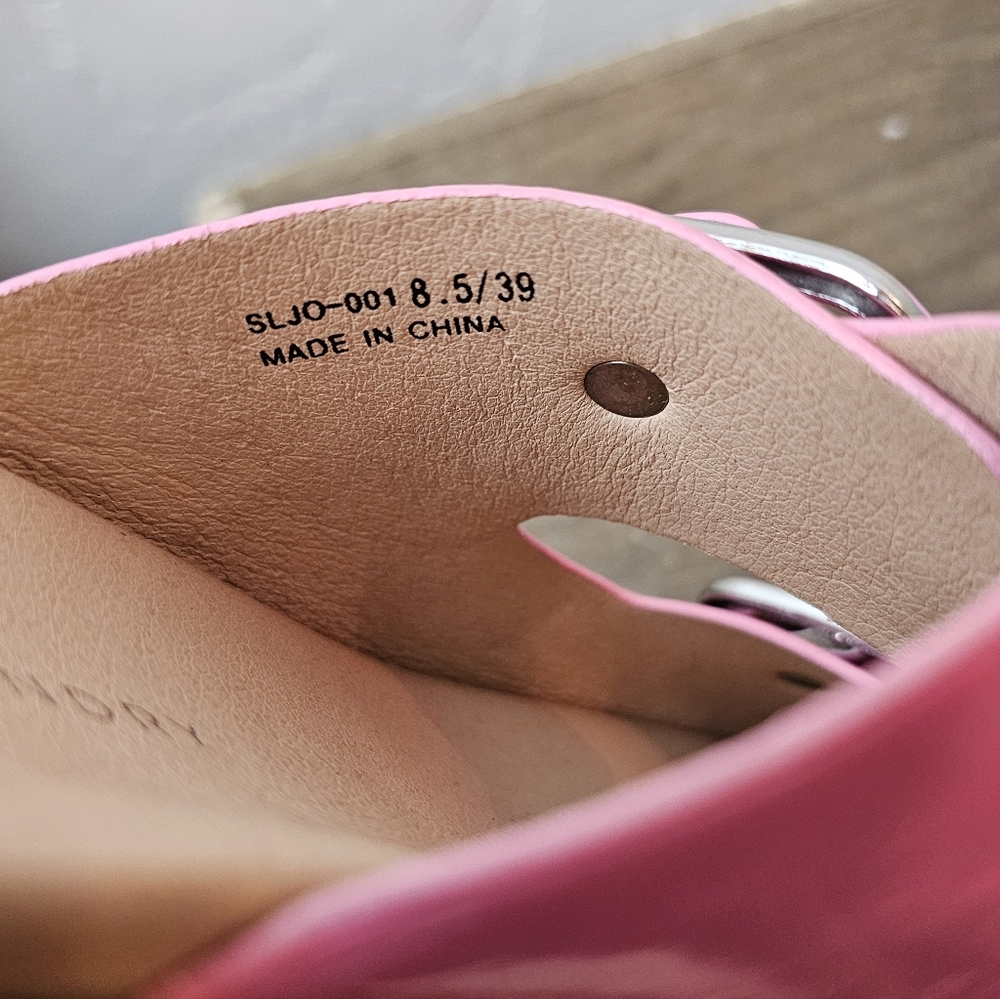 Chinese Laundry Barbie Pink Platform Slides – 8.5 - Y2K - Picture 9 of 9